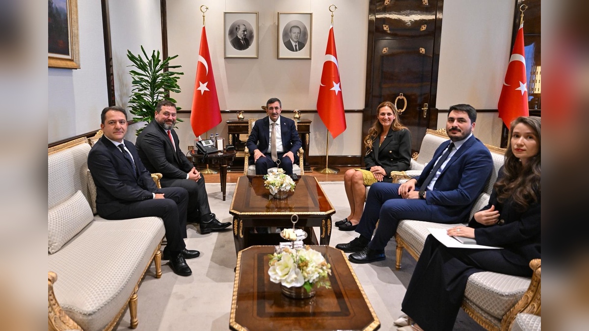 Cevdet Yılmaz, Mikheil Lomtadze'yi kabul etti