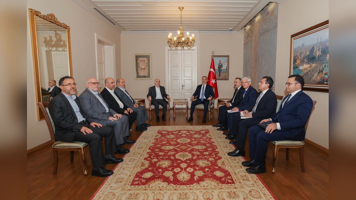 Hakan Fidan, Hamas heyetiyle görüştü: Gazze'ye yardım yetersiz, İsrail uzlaşmaz