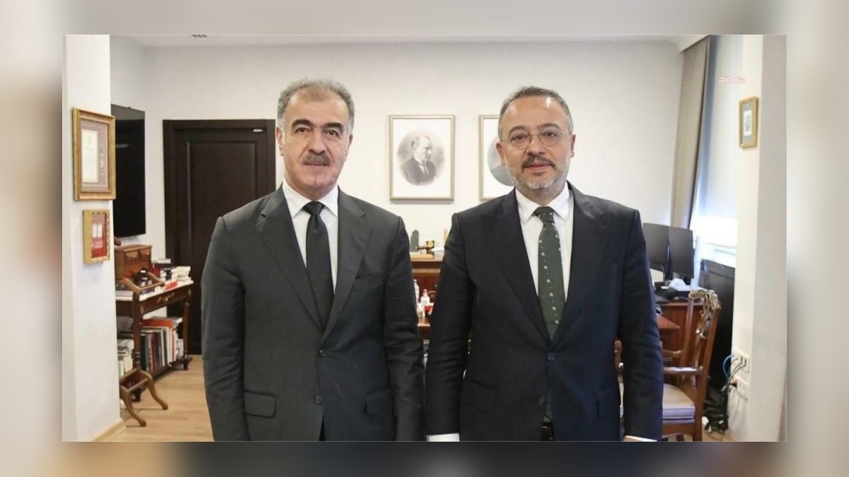 Yılmaz, IKBY Dış İlişkiler Dairesi Başkanı Dizayi ile görüştü