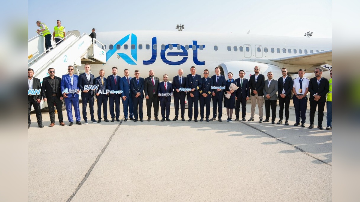 AJet, Halep'e uçmaya başladı