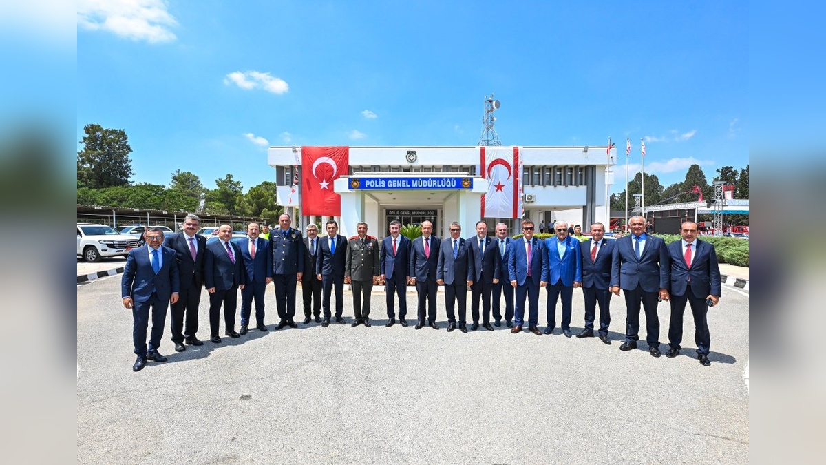 Yılmaz: KKTC'ye 29 polis aracı hibe edildi