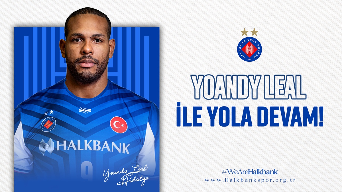 Halkbank, Yoandy Leal Hidalgo ile yeni sezonda da devam edecek