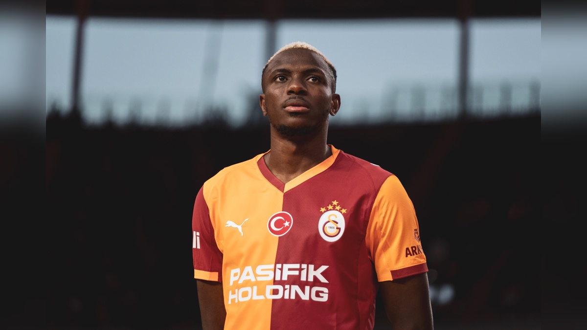 Galatasaray, Osimhen ve Sane için imza töreni düzenledi: Başkan Özbek, Avrupa'nın tepesine çıkma hedefini vurguladı