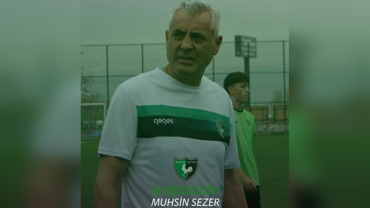 Denizlispor'da teknik direktör değişikliği: Muhsin Sezer göreve getirildi