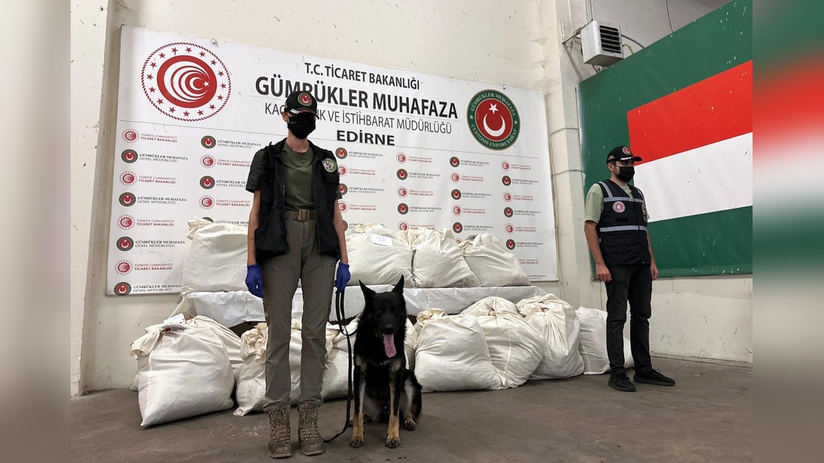 Kapıkule'de 179 kilo uyuşturucu yakalandı: 8 şüpheli hakkında adli işlem
