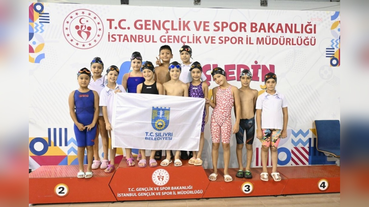 Silivri Yüzme Takımı 20 Madalya Kazandı