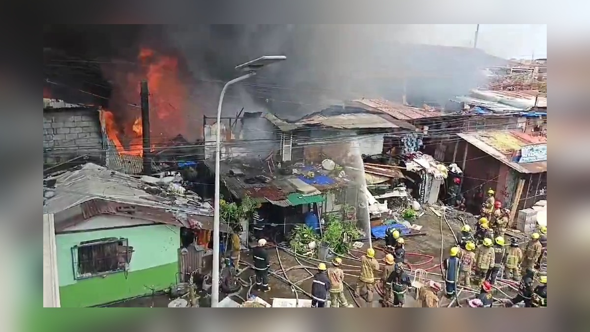 Manila'da yangın: Üçüncü alarm seviyesi
