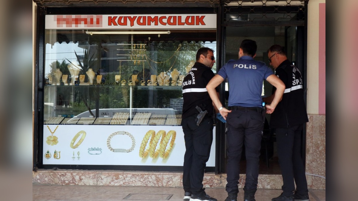 Antalya'da 600 bin TL'lik altın soygunu: Şüpheli yakalandı