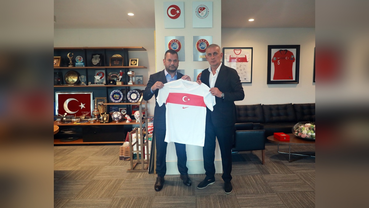 Ertuğrul Doğan, TFF Başkanı Hacıosmanoğlu'nu ziyaret etti