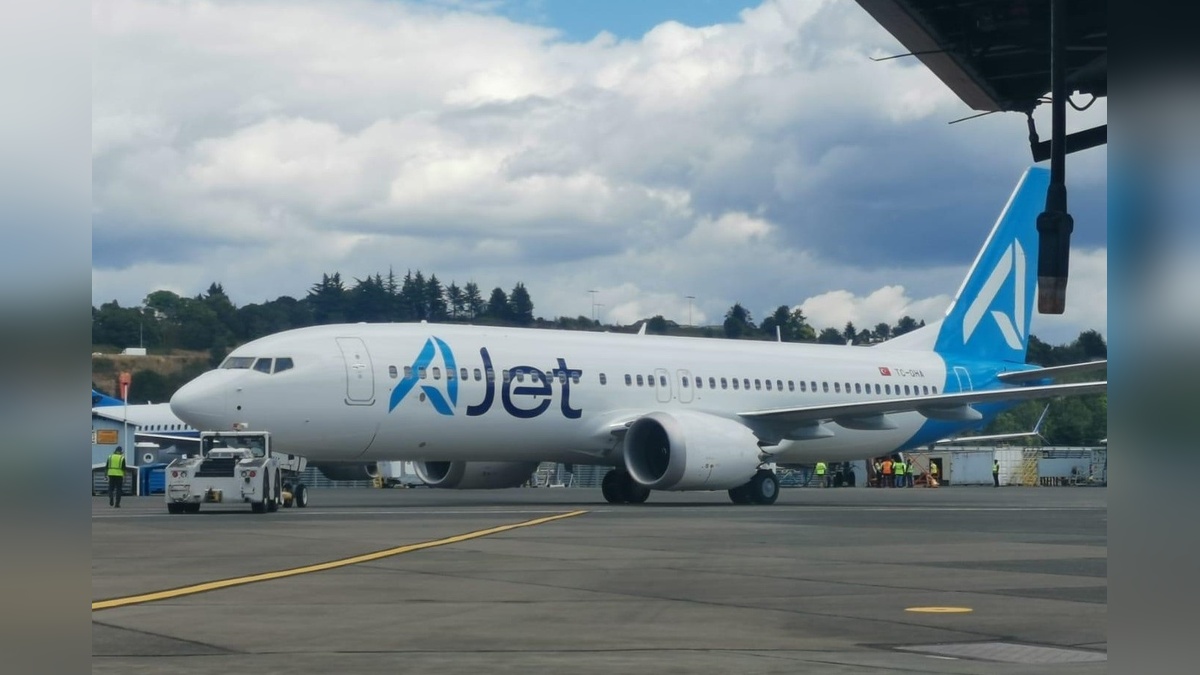AJet, filosuna yeni Boeing 737-8 MAX uçağı kattı