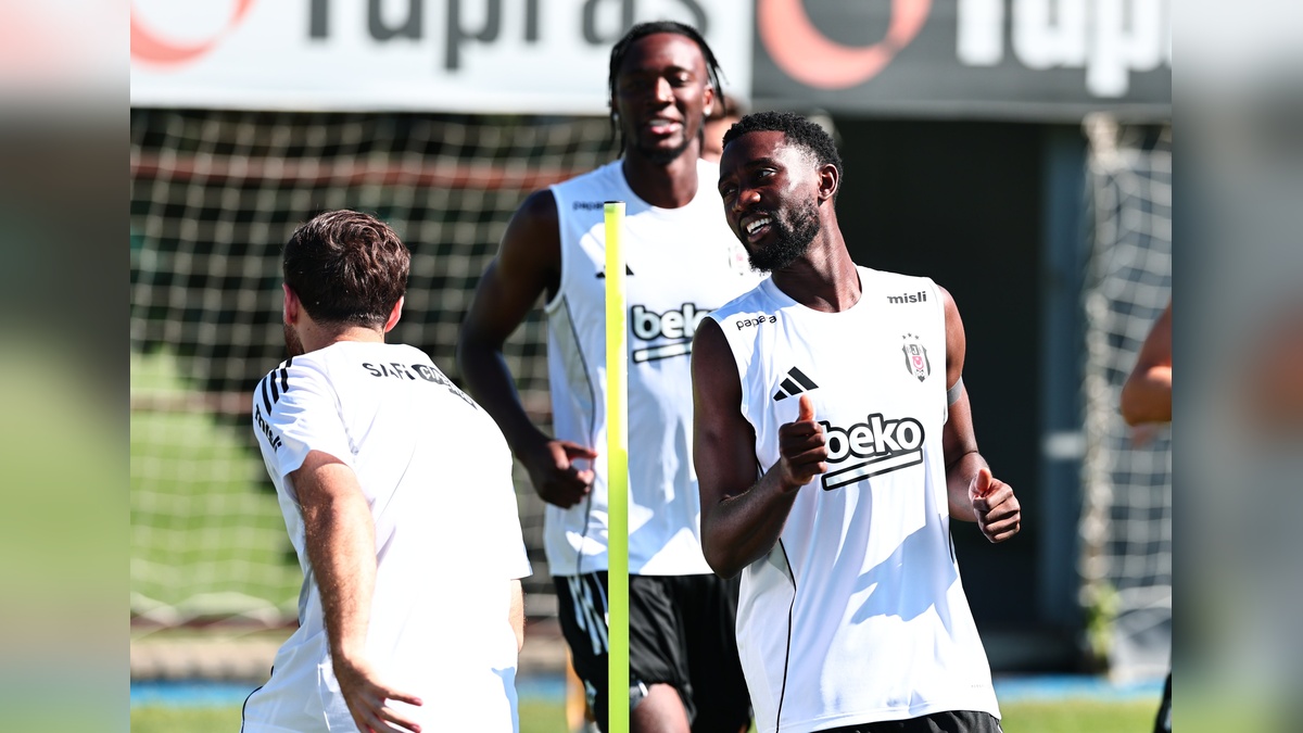 Beşiktaş'ta Ndidi ilk antrenmanında