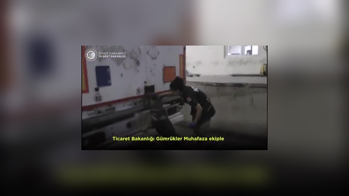 Ticaret Bakanlığı'ndan uyuşturucu operasyonu açıklaması: 1 ton 375 kilogram ele geçirildi