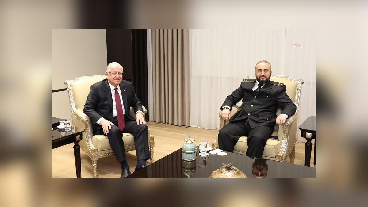 Milli Savunma Bakanı Güler, Suriye Savunma Bakanı Ebu Kasra ile görüşecek