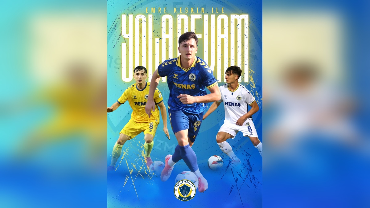 Menemen FK, Emre Keskin ile yeniden anlaştı