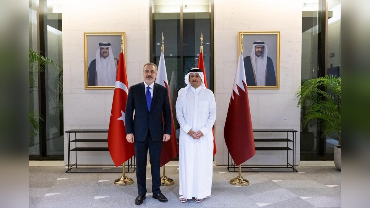 Hakan Fidan, Doha'da Muhammed bin Abdurrahman El Sani ile görüştü