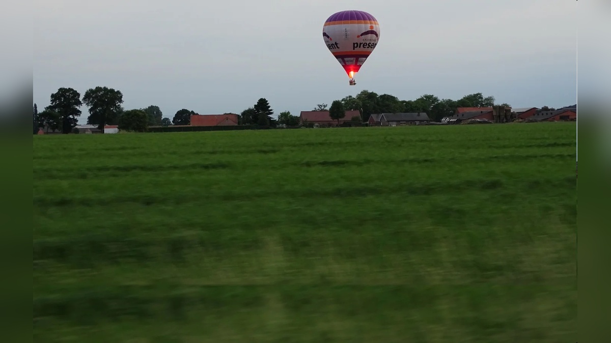 Hollanda'da sıcak hava balonu düştü: 1 ölü, 5 yaralı