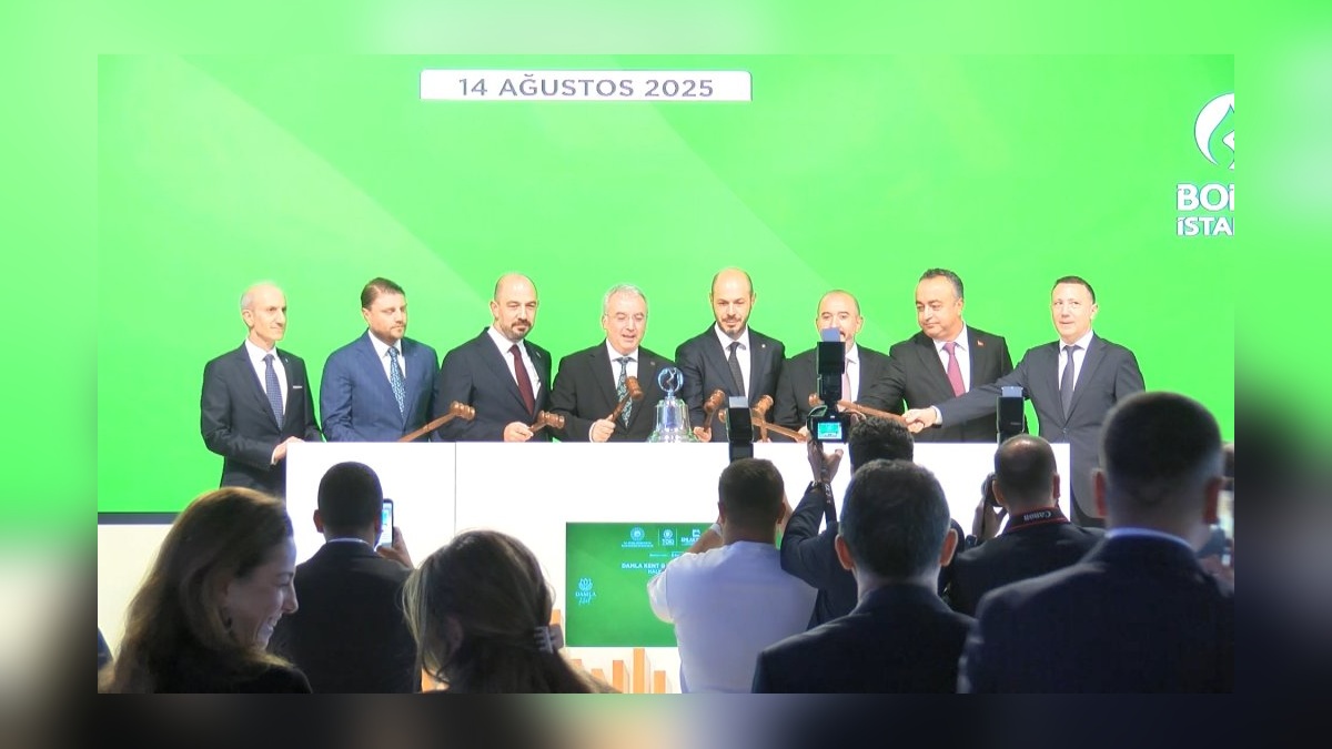 Damla Kent Projesi Gayrimenkul Sertifikası Borsa İstanbul'da işlem görmeye başladı