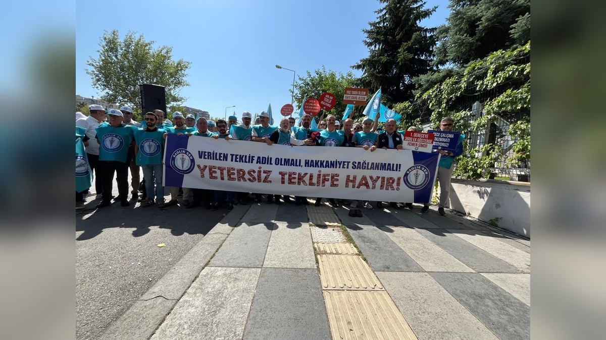 Sağlık-Sen'den 8'inci Dönem Toplu Sözleşme talepleri: 'Hak ettiğimiz ücretleri istiyoruz'