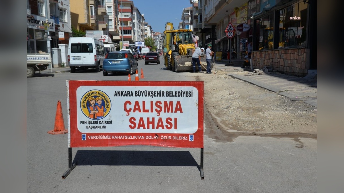 Kahramankazan'da yol ve kaldırım onarımı tamamlandı: Başkan Çırpanoğlu teşekkür etti