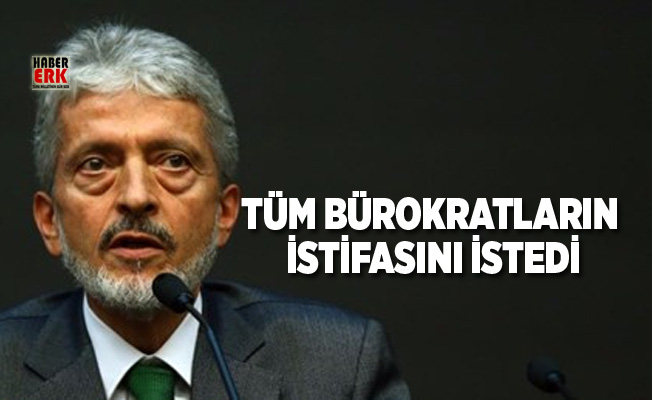 Ankara’nın yeni başkanı hepsinin istifasını istedi