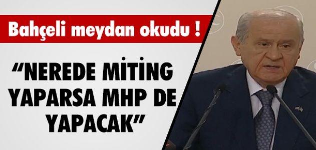 MHP lideri Devlet Bahçeli önemli açıklamalarda bulundu.