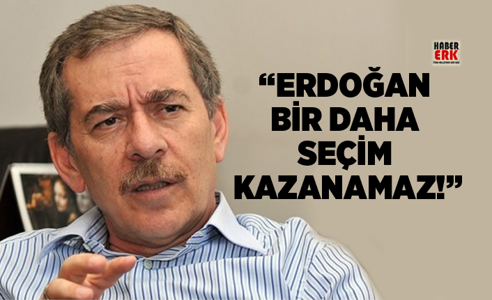 Abdüllatif Şener "Erdoğan bir daha seçim kazanamaz!"