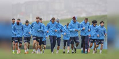 Trabzonspor, Galatasaray maçı hazırlıklarını sürdürüyor