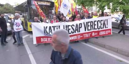 Çalık Holding önünde işçi ölümü protesto edildi: "Bu düzen işçileri sömürüyor"