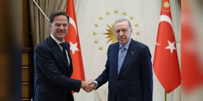 Erdoğan, NATO Genel Sekreteri Rutte'yi kabul etti