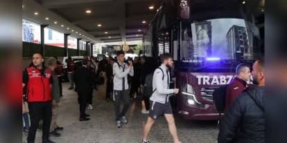 Trabzonspor, Türkiye Kupası Finali için Gaziantep'te