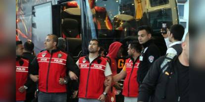 Galatasaray, Türkiye Kupası Finali için Gaziantep'te