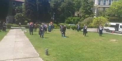Boğaziçi Üniversitesi'nde Kayyum Rektöre Karşı Nöbet Devam Ediyor