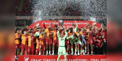 Galatasaray, Türkiye Kupası'nda 19'uncu zaferini kazandı: Osimhen rekor kırdı