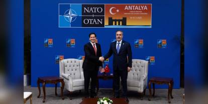 Fidan, Rubio ve Şeybani'den üçlü Suriye görüşmesi
