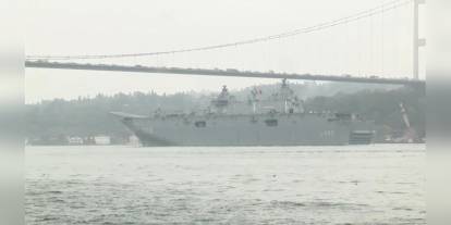 TCG Anadolu ile 19 Mayıs Yolculuğu: 81 İlden Gençler Samsun'a Doğru Yola Çıktı