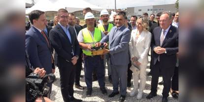 Üsküp'te 35 Milyon Avroluk Rezistans Fabrikasının Temeli Atıldı