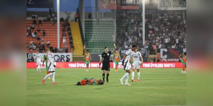 Alanyaspor-Beşiktaş maçı 1-1 berabere bitti