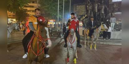 Galatasaray'ın Şampiyonluğu Karabük'te Atlı Kutlamayla Taçlandırıldı