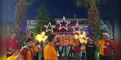 Galatasaray'ın 25'inci Şampiyonluğu Soma'da Coşkuyla Kutlandı