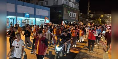 Galatasaray şampiyon, Kırşehir'de kutlama coşkusu