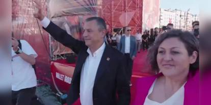 İzmir'de CHP mitingi: Seda Kaya Ösen, partiye katıldı