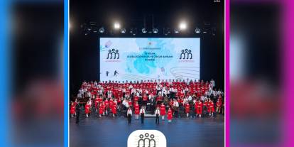 Muud'da Cumhurbaşkanlığı Çocuk Orkestrası ve Korosu konseri