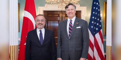 Yılmaz ve Landau, Washington'da Suriye'yi görüştü