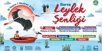 Uluslararası Bursa Leylek Şenliği: 31 Mayıs'ta Eskikaraağaç'ta başlıyor