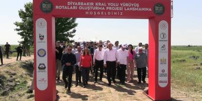 Diyarbakır'da Tarihi Kral Yolu Yürüyüş Rotaları Projesi Başladı