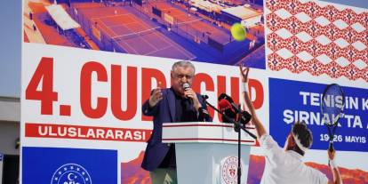 Bak: Şırnak'ta tenis turnuvası, 'Terörsüz Türkiye'nin örneği
