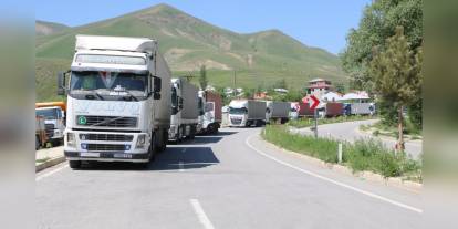 Esendere Gümrük Kapısı'nda 3 kilometrelik TIR kuyruğu