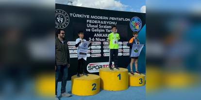 Kerem Batur üç Türkiye Modern Pentatlon Şampiyonluğu kazandı
