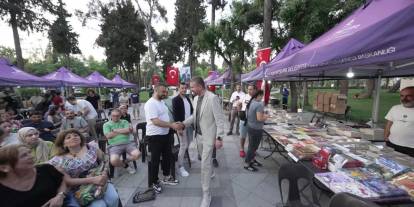 Buca'da 1. Kitap Günleri: Şükrü Erbaş Bucalılarla buluştu