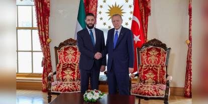Erdoğan ve Şara, İstanbul'da görüştü